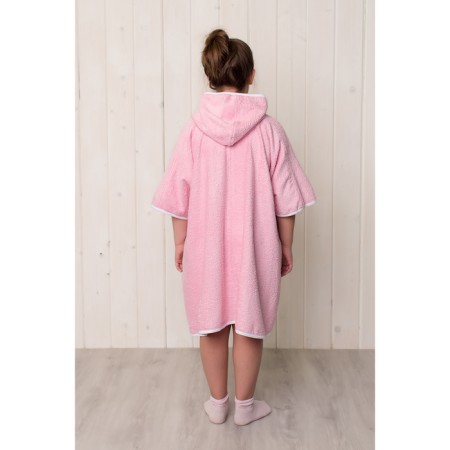 Hat-pongo for a girl, size 80x100 cm, mahra, pink color-1
