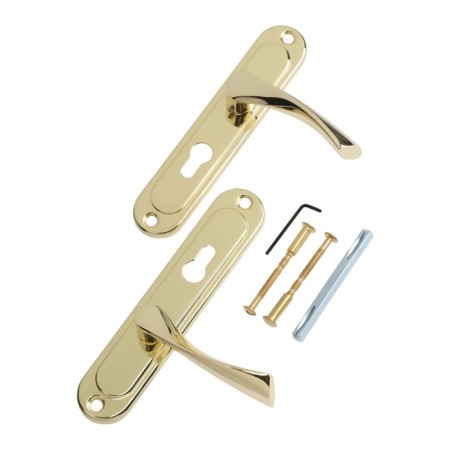 Lockland 001 handles on the bar, m/o 55 mm, color gold-4