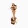Spoon rabble, wallet talisman New Year's “New Year: I attract good luck”, 7 x 7 cm