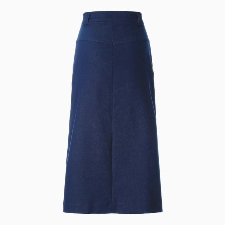 Women's skirt Minaku: Jeans Collection Blue Blue, Rr. 48-10
