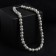 Pearl beads "Bride" ball No. 10, white color with rhinestones, l = 40 cm