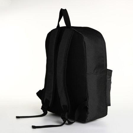 Youth backpack with lightning, external pocket, gray color-3