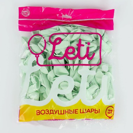 Shar Latex 5 "Makarun", set of 100 pcs., Water bombs, green color-1
