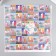 Scrapbooking Paper "Travel" density 180 g 30.5x32 cm