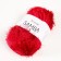Samba yarn 100% polyester 150m/100g (2026 scarlet)