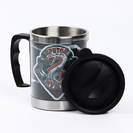 New Year. Thermal circle "Cool man", 400 ml-2