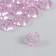 Beads for creativity plastic "Gaika" set 20 pcs Lilac 1.3x1.3x0.5 cm