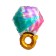 Foil ball 30 "Ring"