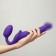 Strapon Strap-on-Me Semi-Raalistic Undes, purple m, 18 cm