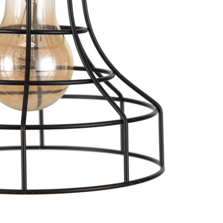 Suspension Bayerlux "Cup" 1x60W E27 Black 18x18x21cm-5