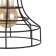 Suspension Bayerlux "Cup" 1x60W E27 Black 18x18x21cm