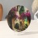 Decorative plate "Provence streets", with a pattern on canvas, d = 20 cm