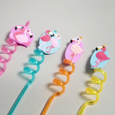 Plot of Flamingo plastic, set 4 pcs., Mix-1