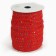 Hypyur -red braid with sequins, 1.3 cm, in Bobin 548 m