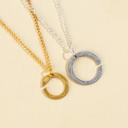 Love non -membranous pendants, 2 pcs, length 40 cm-1