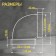 Division Zein, flat, horizontal, ventilation, 55 x 110 mm