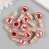 Decor for creativity wood "prohibiting signs" set of 10 pcs 1.9x4.2 cm
