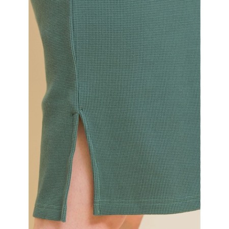 Women's dress, size 42, green color-6