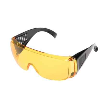 Protective tundra glasses, with polycarbonate lenses, yellow
