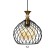 Bayerlux lamp "Sinara" E27 40W Black 21.5x21.5x19-119 cm