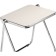 Complex table Arlon chrome, white 64x50x69 cm