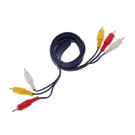Cable Luazon KDGN -001, 3XRCA (M) - 3XRCA (M), 1.5 m-4