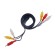 Cable Luazon KDGN -001, 3XRCA (M) - 3XRCA (M), 1.5 m