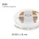 LED strip Apeyron Electrics 5 m, IP20, SMD3528, 120 LED/m, 10 W/m, 24 V, 3000K