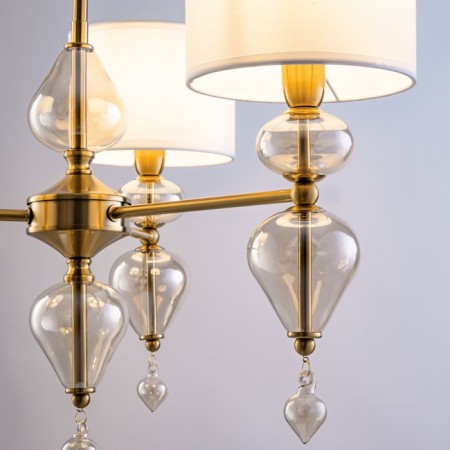 Freya FR5369CL-03BS RAise, 360x830 mm, E14, 3x40W, brass color, brass-7