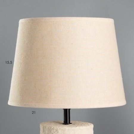 Suzan table lamp E14 40W Beige 22.5x22.5x37cm Risalux-2