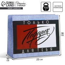 Package Gift Laminated Horizontal, Packaging, 