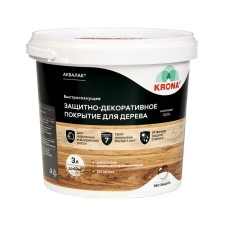 Protective-decorative varnish for wood Aklavak 
