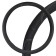 SkyWay Large-2 braid, 2XL size, eco-leather, black with gray stitching