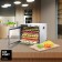 Drywall for vegetables and fruits KitFort KT-1910, 1000 watts, 10 tiers, silver