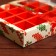 New Year. Box of 16 sweets, 17.7x17.7x3.8 cm, confectionery packaging