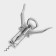 Spear of Dolyana "Master", 16 cm, silver color