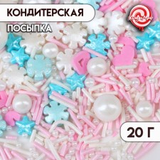 New Year. Confectionery sprinkling 