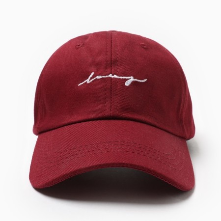 Baseball cap with MINAKU inscriptions color red, size 54-56-4
