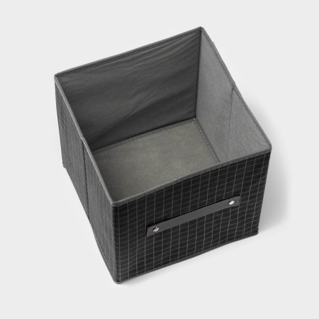Stelly box for storing the shade "Klo", 25 × 25 × 25 cm, black color-2