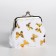 Children's wallet on the farmar, white color