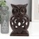 Cast iron candle for 1 candle "Little Eagle owl" 10.5x8x6.5 cm