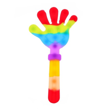 Developing toy "palm" with suction cups, color mix