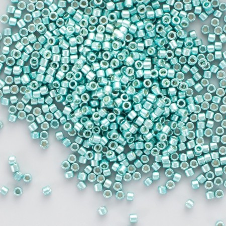Glass beads 11/0 "cylinder. Turquoise gloss" 10 g-1