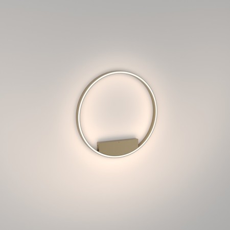 Ceiling Lamp Maytoni Mod058CL-L35BSK, LED, 35W, 60x60x3.5 cm, 1600lm, brass color-3
