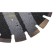 Disk diamond cutting champal asphalt Pro, segment, wet cut, 300x25.4x10 mm