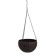 Plastic puff for flowers suspended with an internal pallet, 2.7 l, color mix