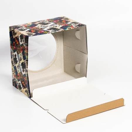 Confectionery packaging with the Sovetskaya window, 30 x 30 x 19 cm-5