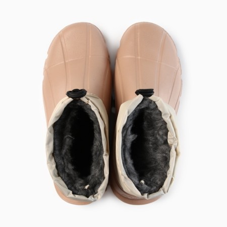 Half -boots insulated women 4x4, beige color, size 38-1