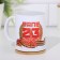Sublimation mug "February 23. Dad you are my defender", with application