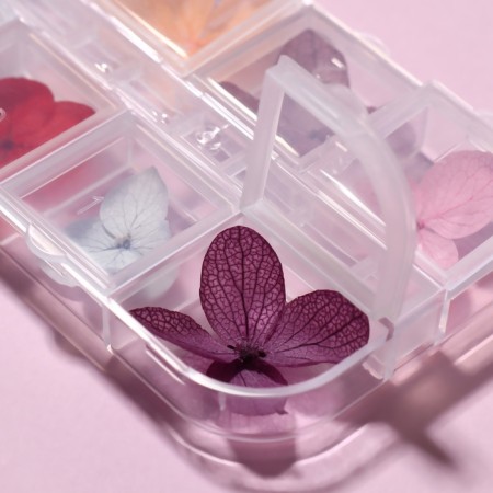 Sudden for decor "Tenderness", voluminous, 12 species, in a case, multi -colored-4